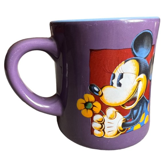 HTF Vtg Disney MINNIE MOUSE Mug Cup Early 90s Ceramic Collectible Thailand Daisy - Picture 8 of 10